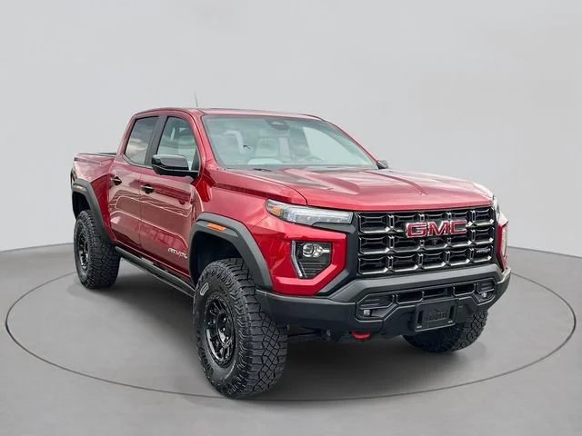 Used 2025 Volcanic Red Tintcoat GMC AT4 image 3