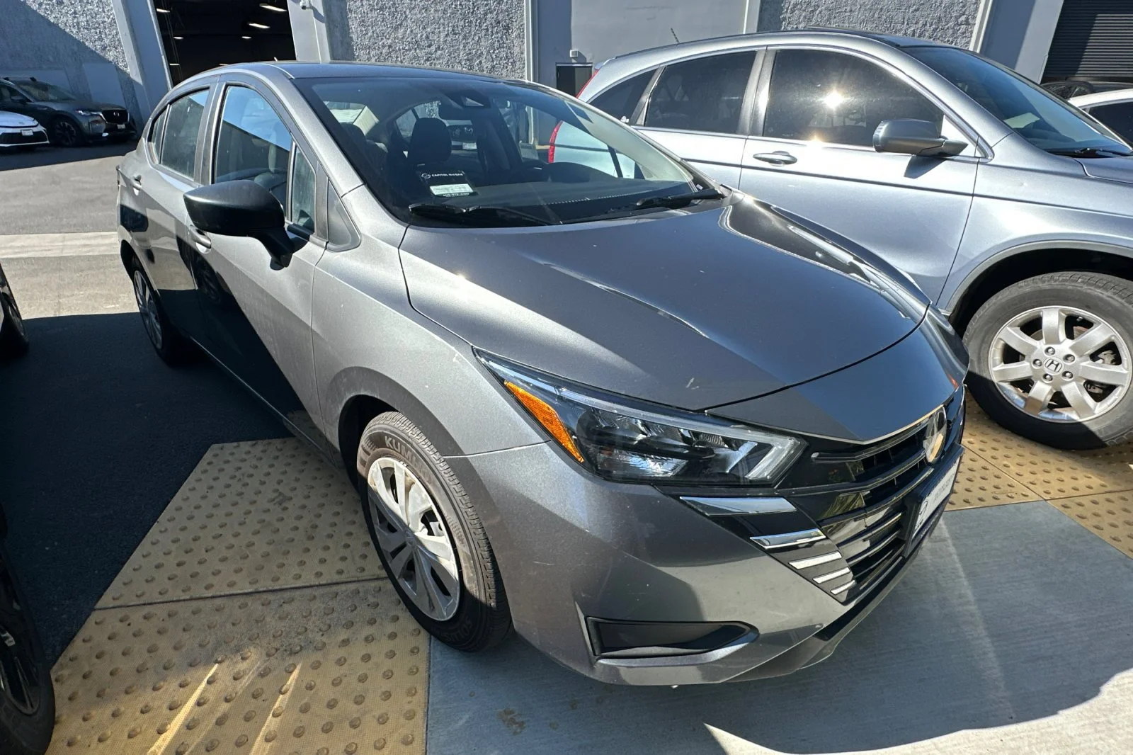 Used 2025 Nissan Versa Sedan S with VIN 3N1CN8DV3SL852855 for sale in San Leandro, CA