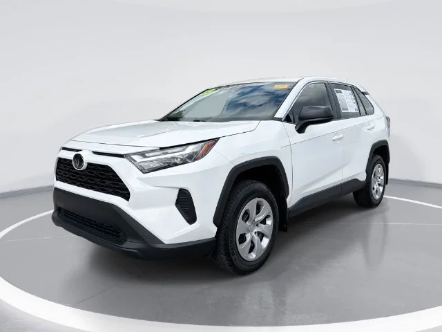 Used 2023 White Toyota LE image 1