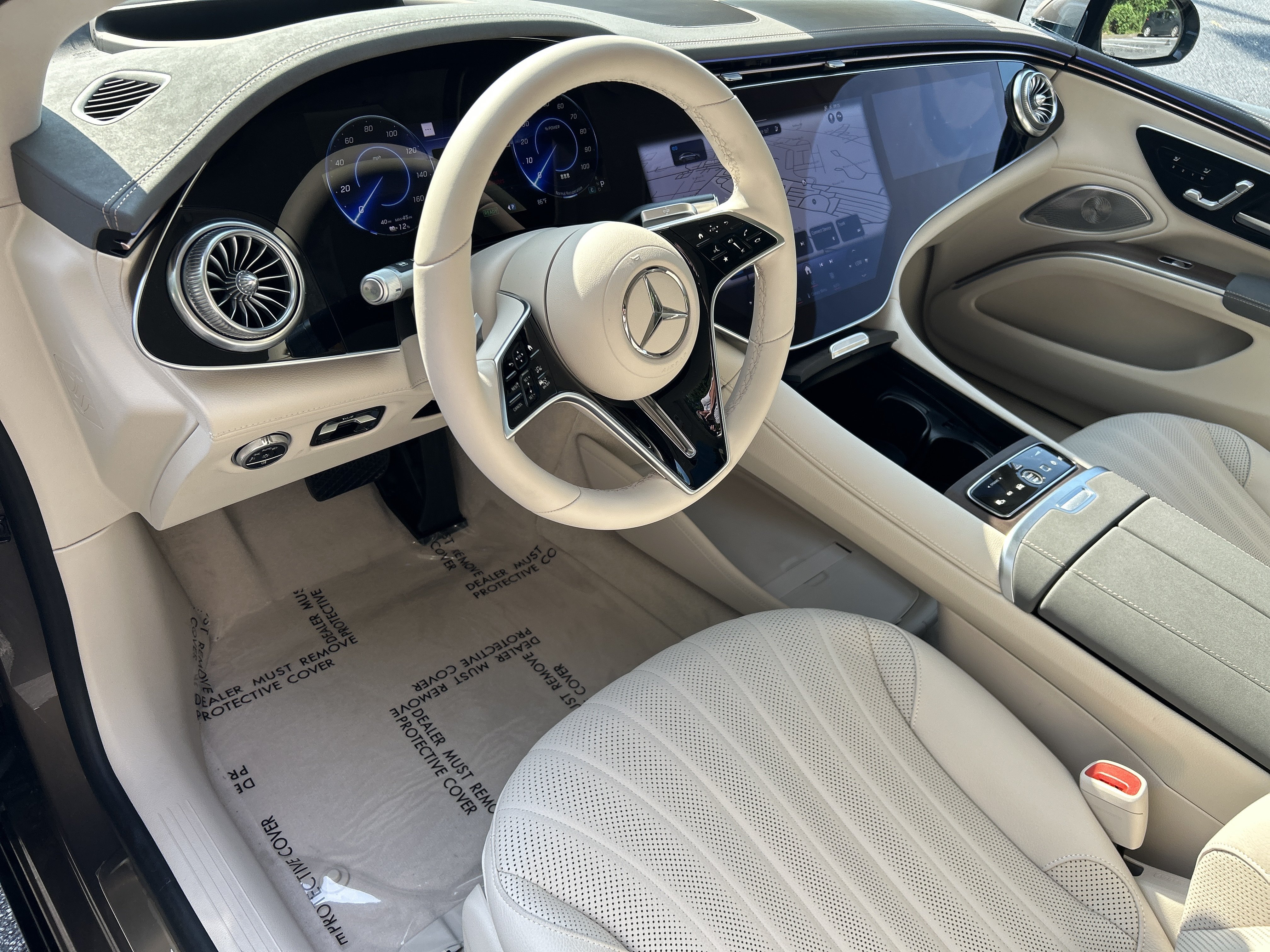 New 2026 Sonoran Brown Metallic Mercedes-Benz EQS 450 4MATIC® Sedan image 16