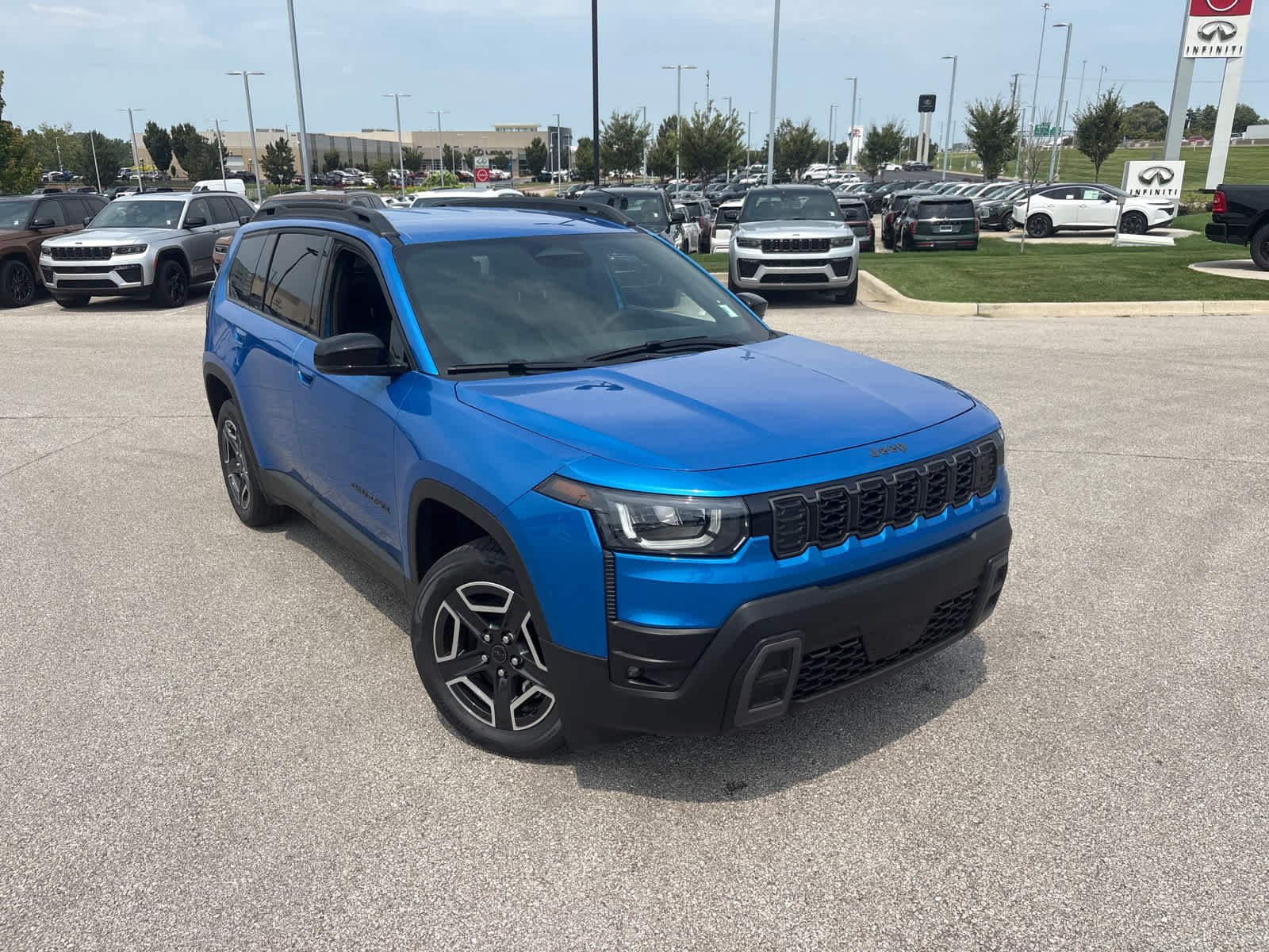 New 2026 Hydro Blue Pearlcoat Jeep Limited image 3