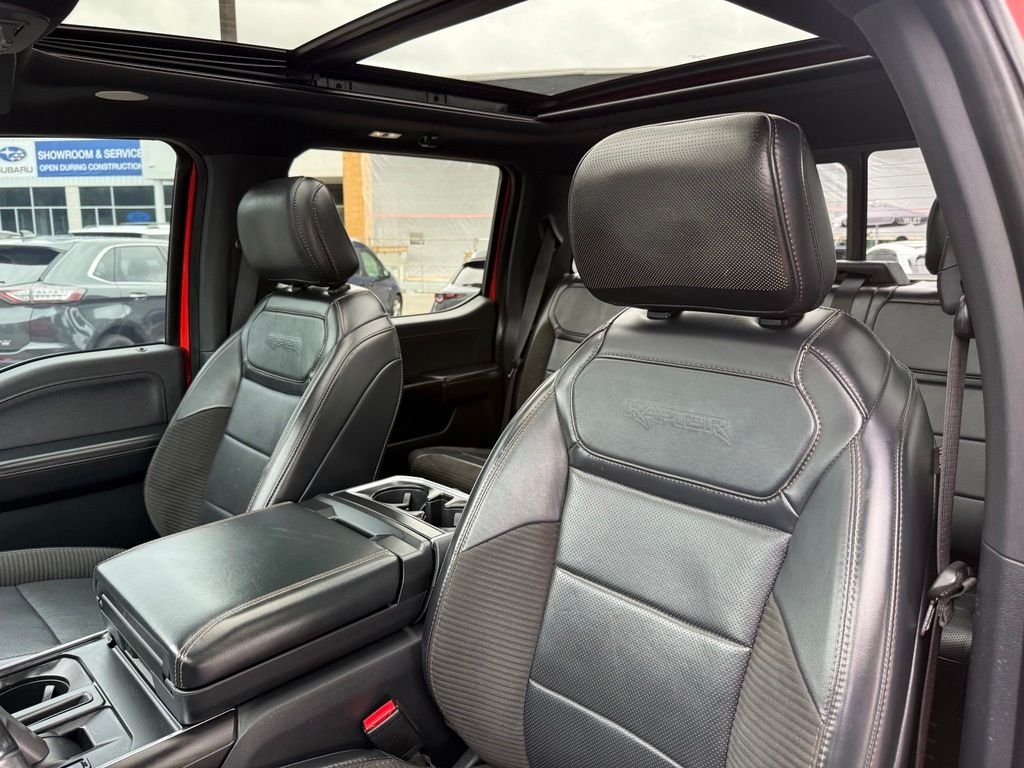 Used 2021 Orange Ford Raptor image 24