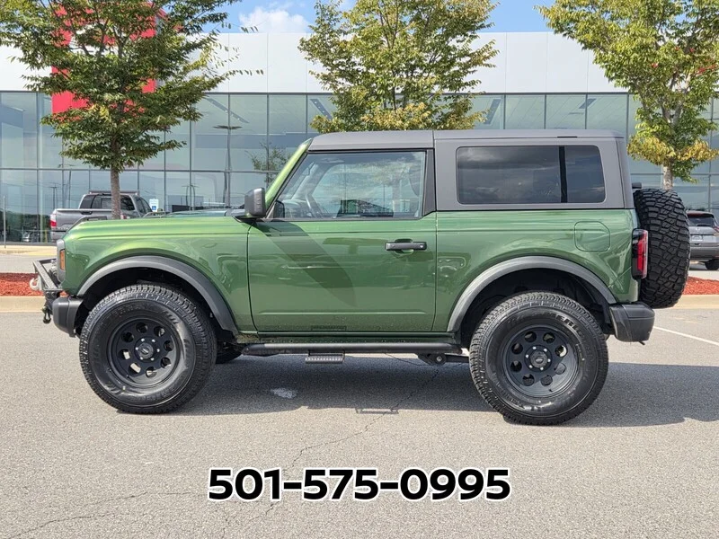 Used 2023 Eruption Green Metallic FORD BASE 2 DOOR ADVANCED 4X4 image 2