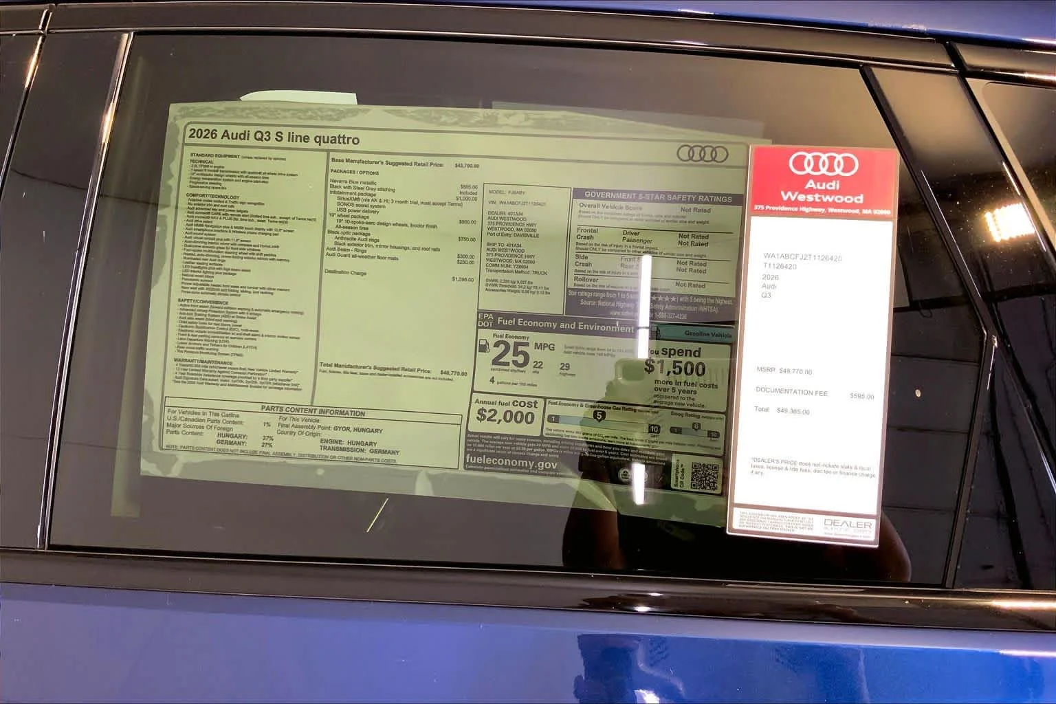 New 2026 Navarra Blue me Audi S line image 19
