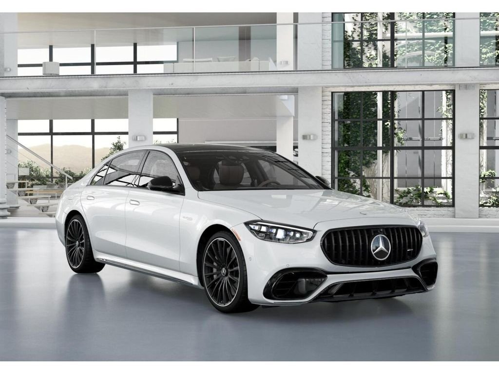 New 2026 MANUFAKTUR Moonlight White Metallic Mercedes-AMG S 63 E AMG® image 10