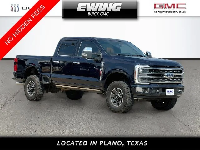 Used 2024 Blue Ford Platinum image 1