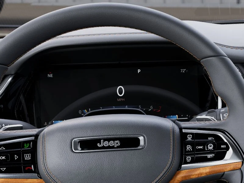 New 2026 Diamond Black Crystal Pearl-Coat Exterior Paint Jeep Summit image 43