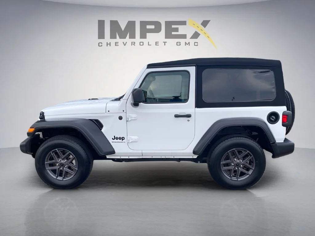 Used 2024 White Jeep Sport S image 2