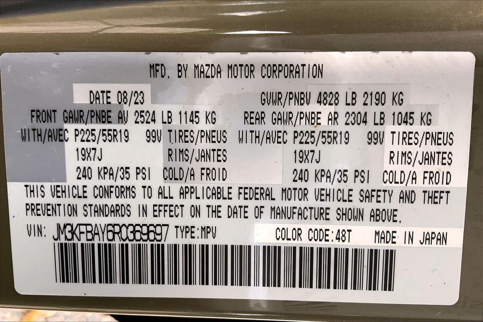 Certified Used 2024 Zircon Sand Metallic Mazda 2.5 Carbon Turbo image 34