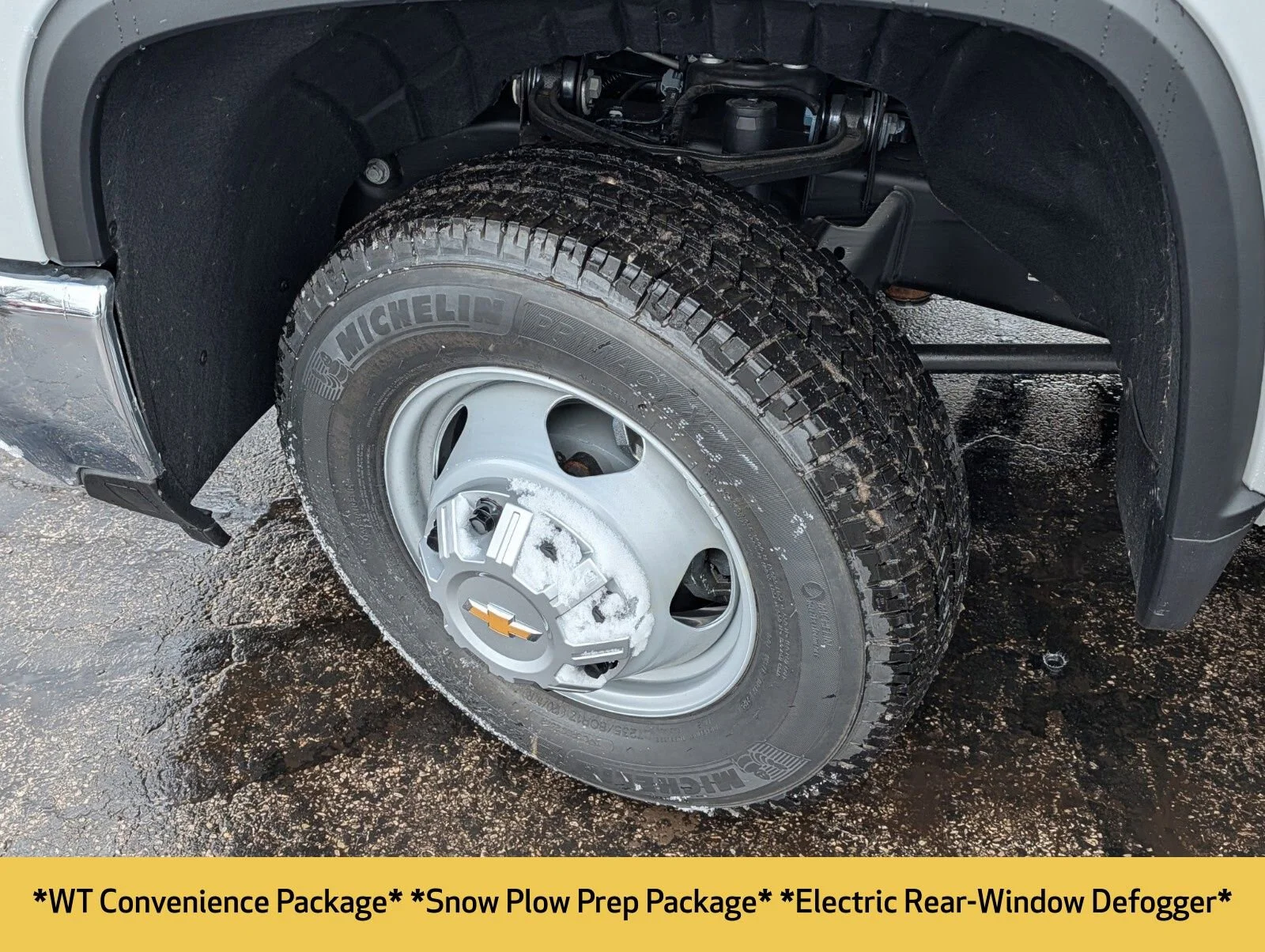 New 2025 Summit White Chevrolet Work Truck image 5