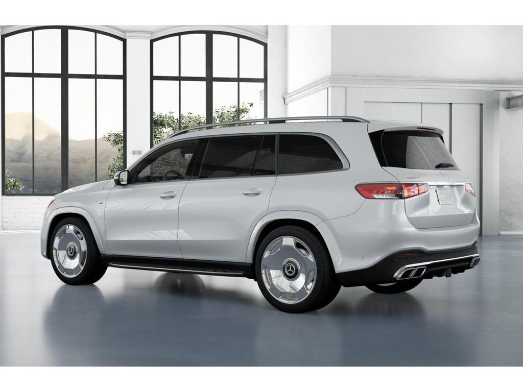 New 2026 MANUFAKTUR Moonlight White Metallic Mercedes-Benz AMG® GLS 63 4MATIC+ SUV image 72