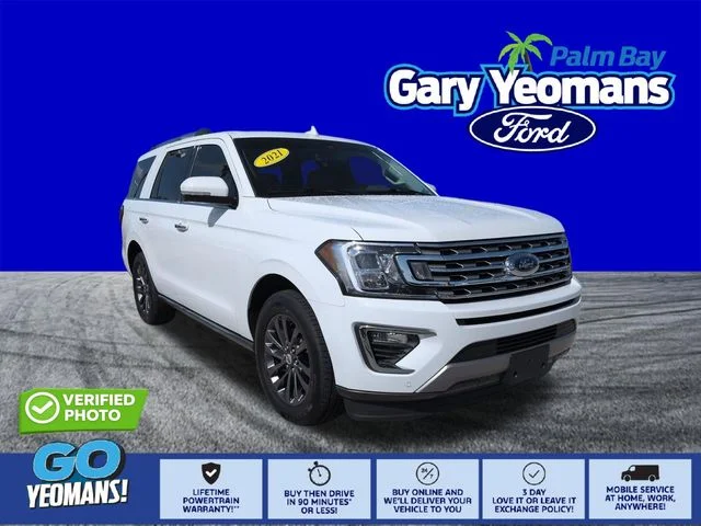Certified Used 2021 Oxford White Ford Limited image 1