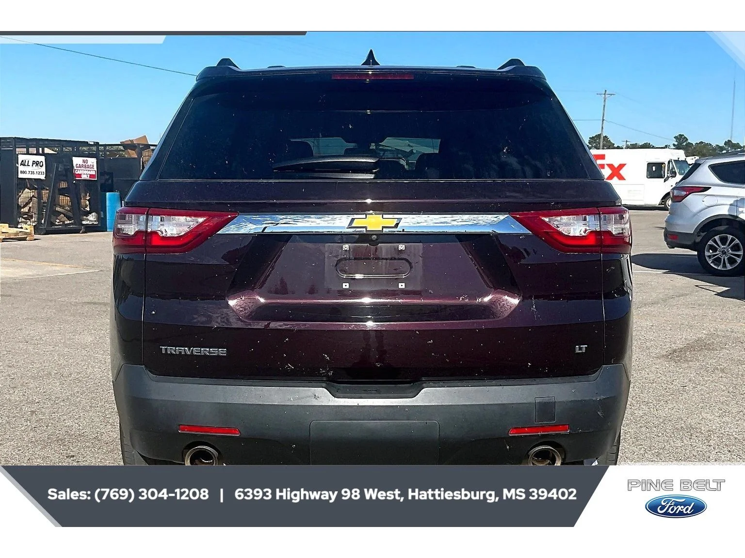 Certified Used 2021 Black Cherry Metallic Chevrolet LT Cloth image 4