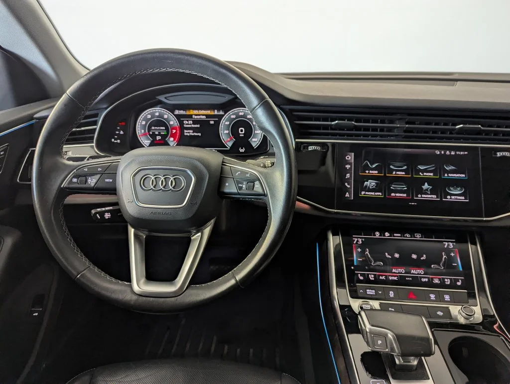 Used 2021 Blue Audi 55 Premium Plus image 6