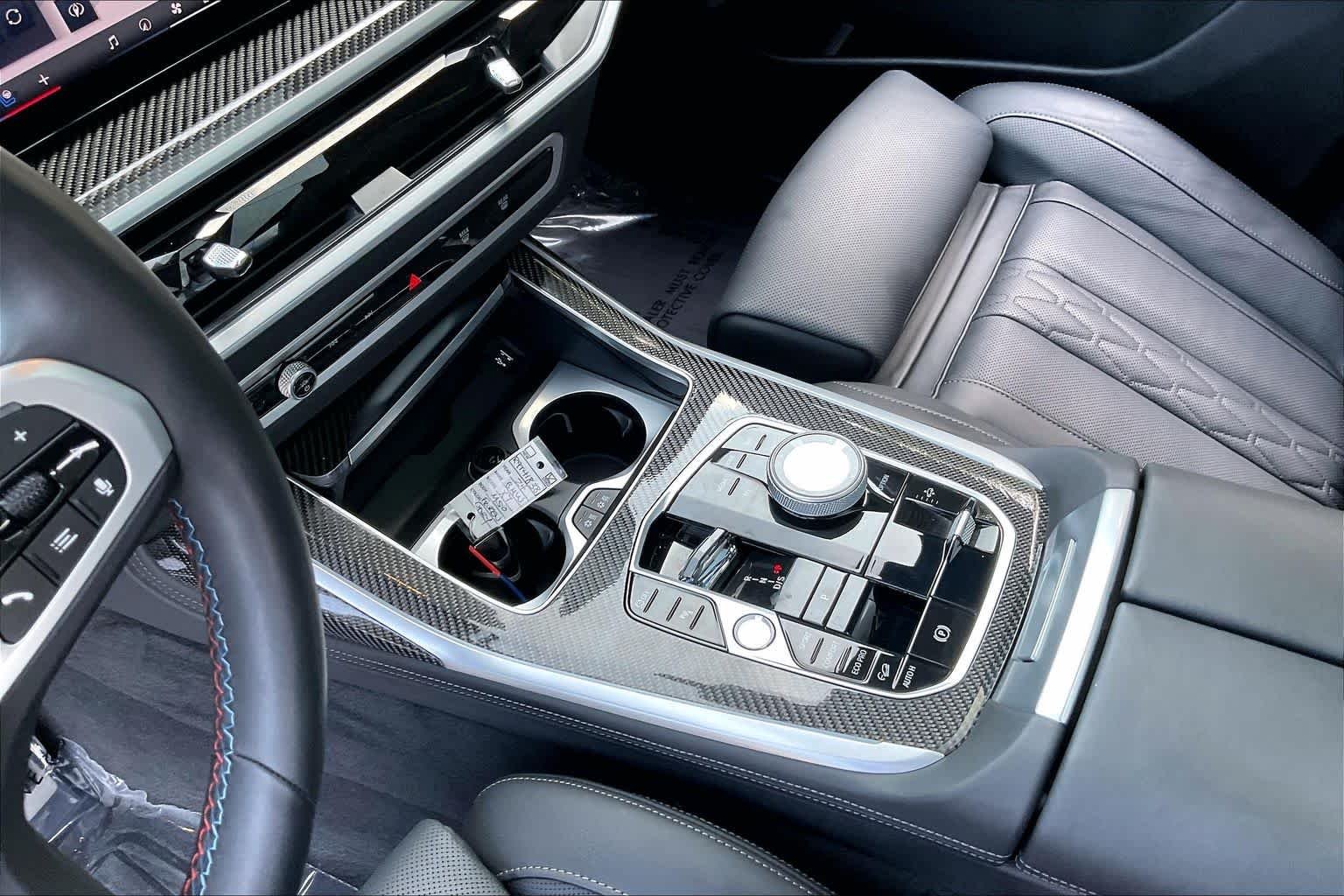 Used 2024 Frozen Pure Grey Metallic BMW M60i image 15