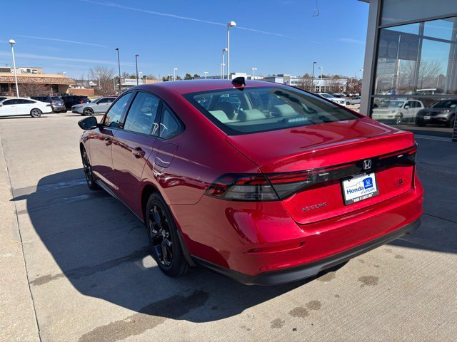 Certified Used 2025 Radiant Red Metallic Honda SE image 36