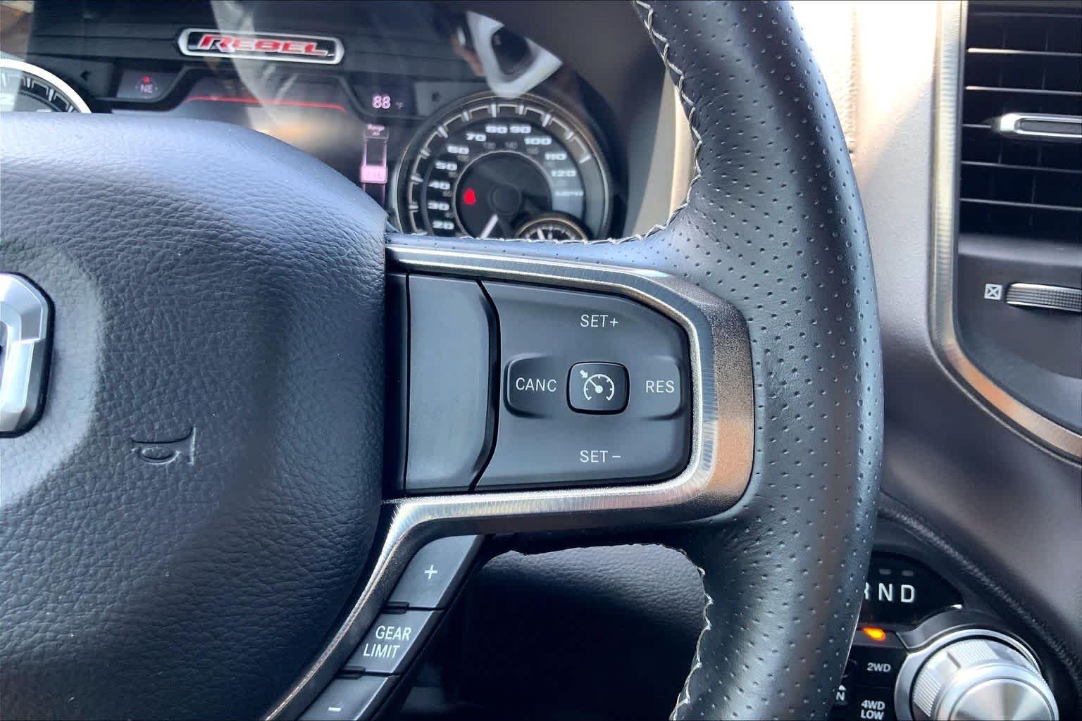 Used 2020 Flame Red Clearcoat Ram Rebel image 24