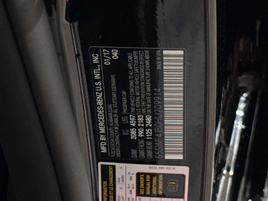 Used 2017 Black Mercedes-Benz C 300 image 29