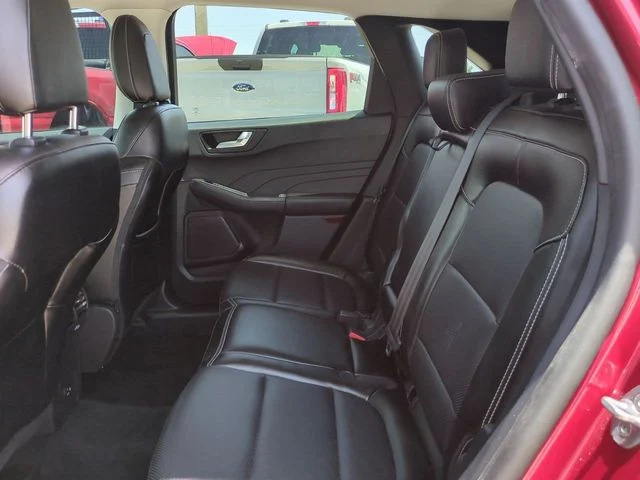 Certified Used 2022 Red Metallic Ford SEL image 14