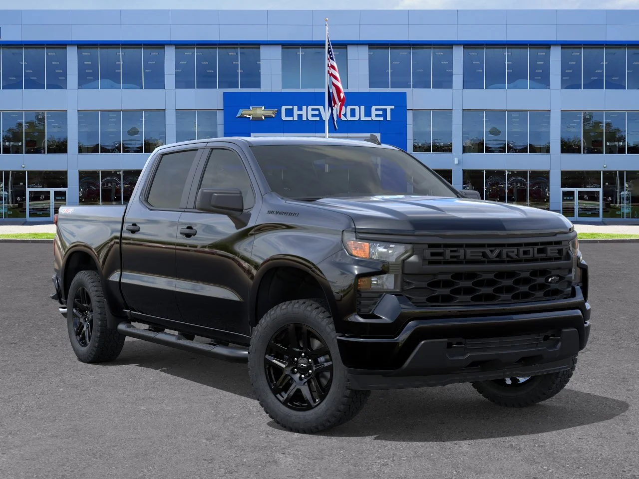 New 2026 Black Chevrolet Custom image 7