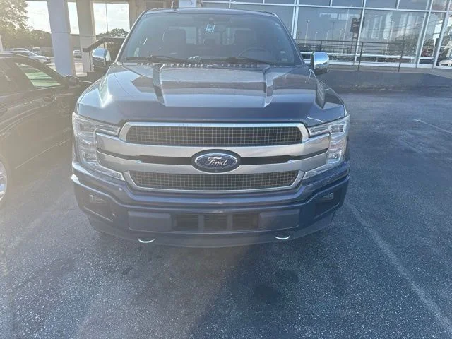 Used 2020 Blue Ford Platinum image 4