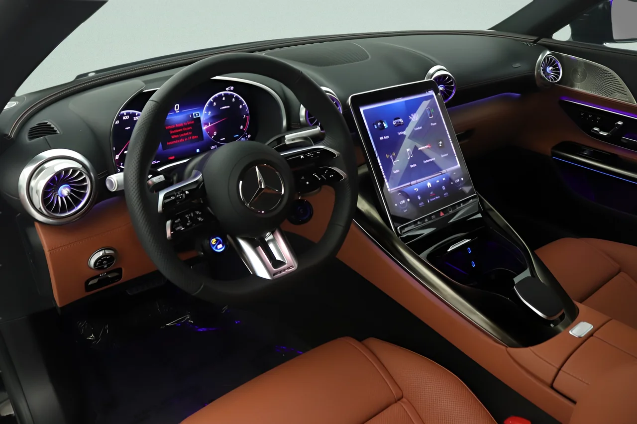 Used 2025 Black Mercedes-Benz SL 43 AMG® Touring Line image 14