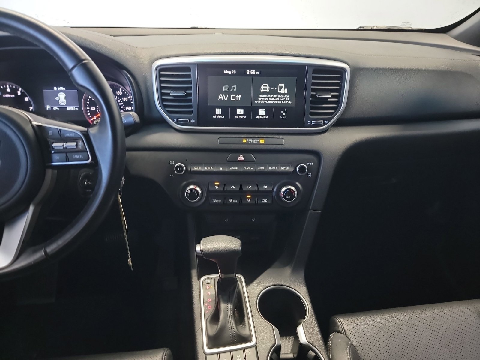 Used 2021 Black Cherry Kia S image 19