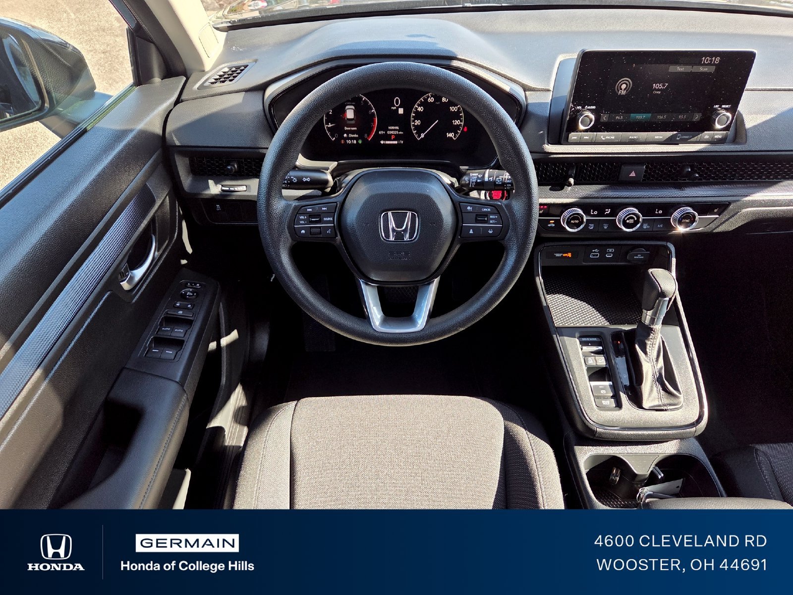 Used 2024 Crystal Black Pearl Honda 1.5T AWD EX image 3