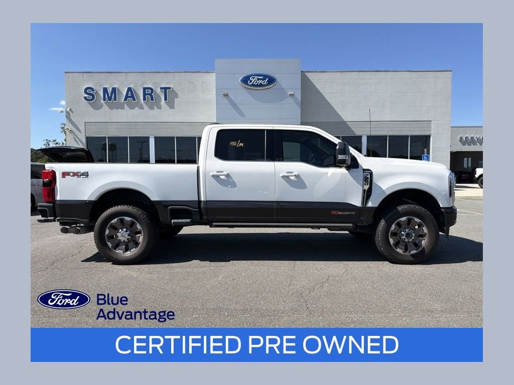 Certified Used 2024 Star White Ford King Ranch image 1