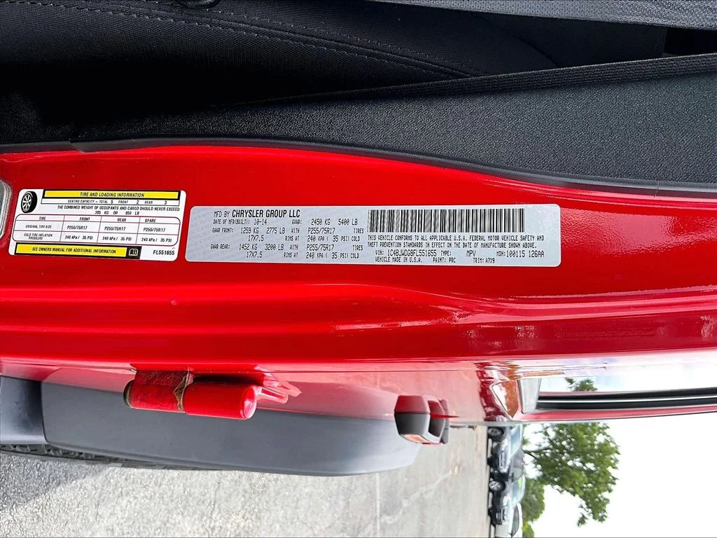 Used 2015 Red Jeep Unlimited Sport image 25