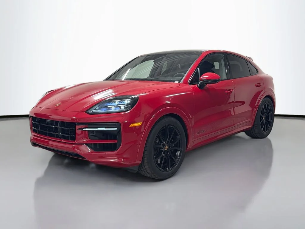 Used 2025 Carmine Red Porsche GTS image 1
