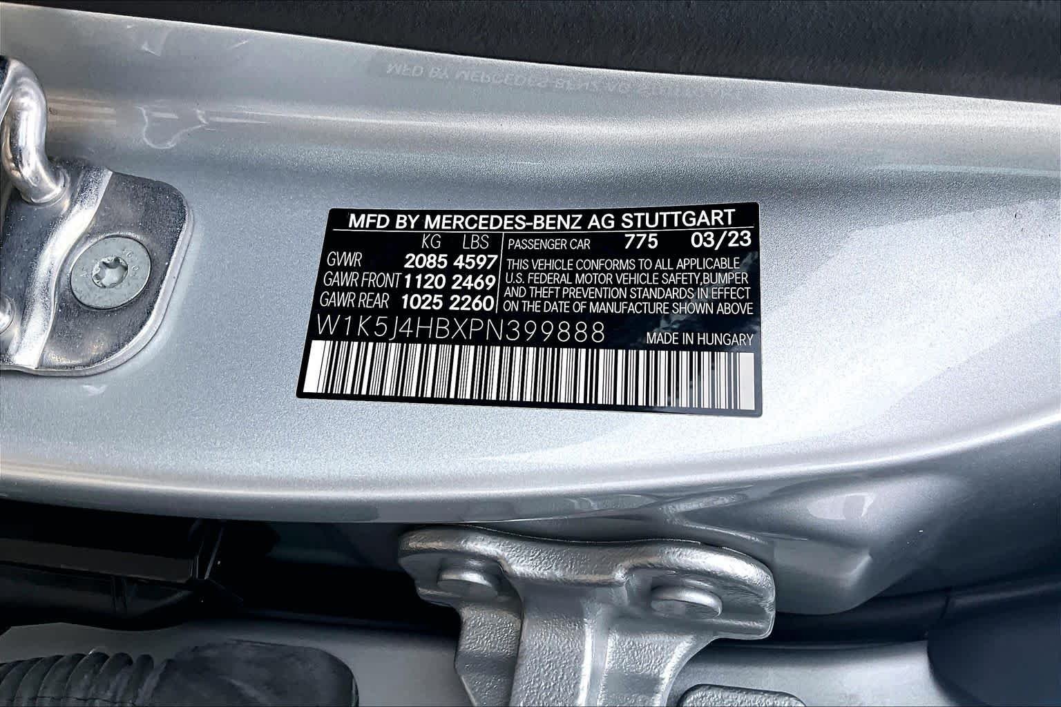 Used 2023 Iridium Silver Metallic Mercedes-Benz CLA 250 image 29