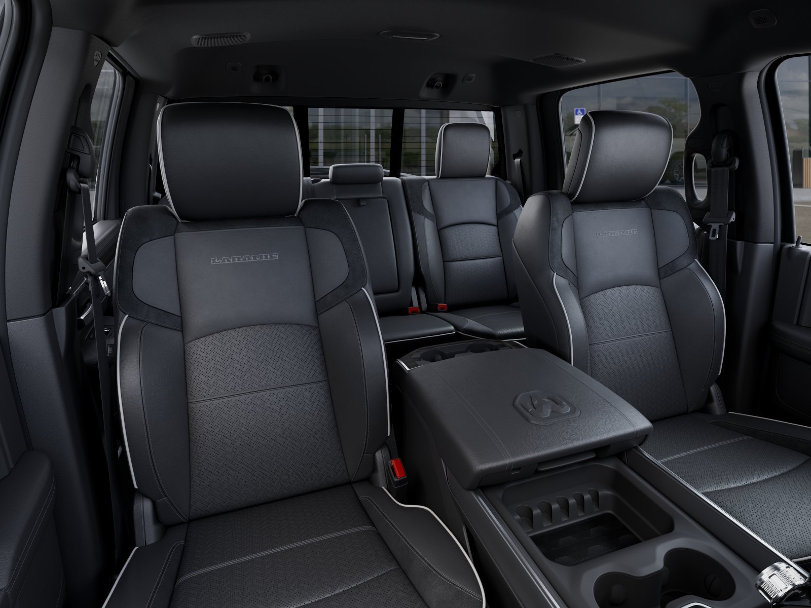 New 2026 Granite Crystal Metallic Clear-Coat Exterior Paint RAM Laramie image 42