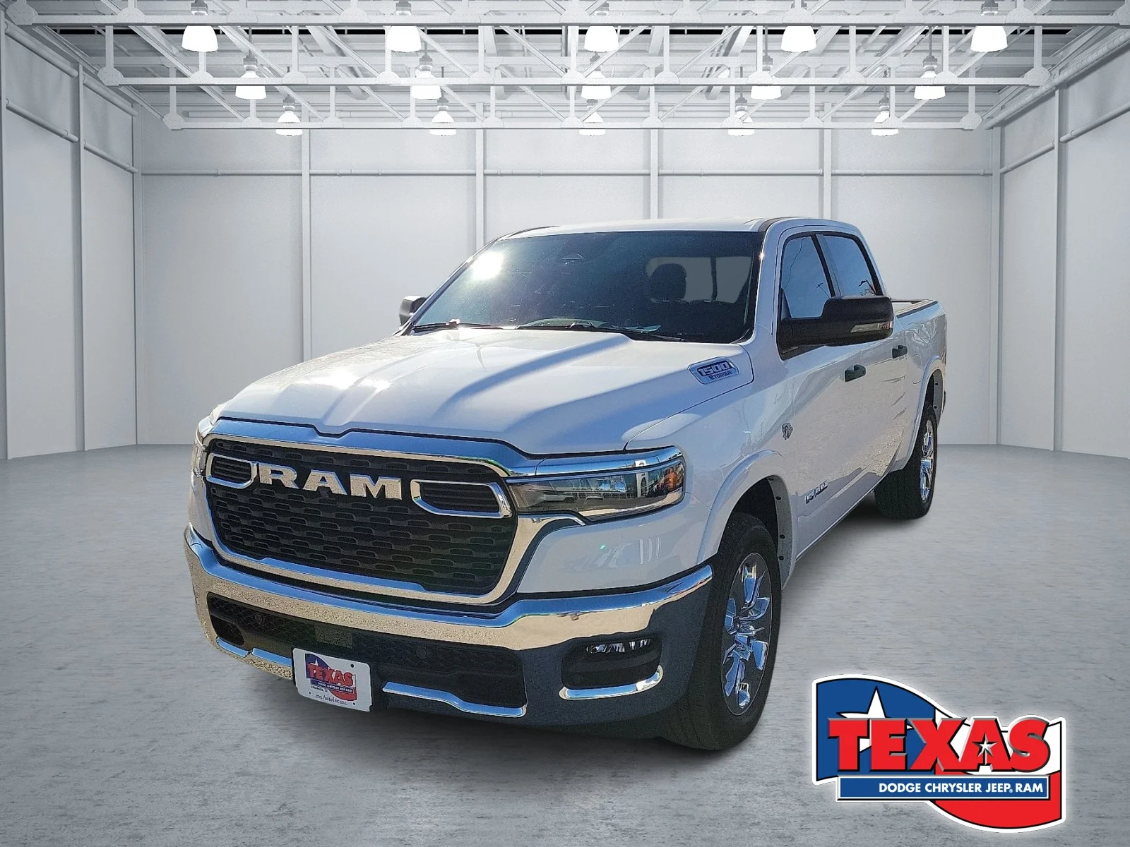 New 2026 PW7 Bright Whit Ram LONE STAR CREW CAB 4X4 5