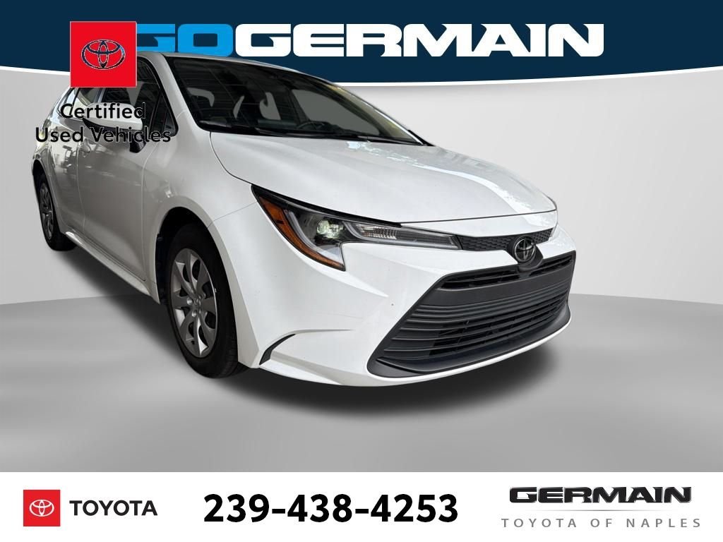 Certified Used 2023 White Toyota LE image 10