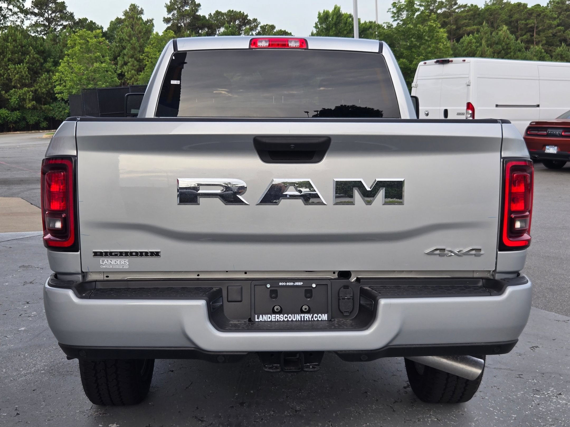 New 2026 Silver-Zynith Exterior Paint RAM Big Horn image 6
