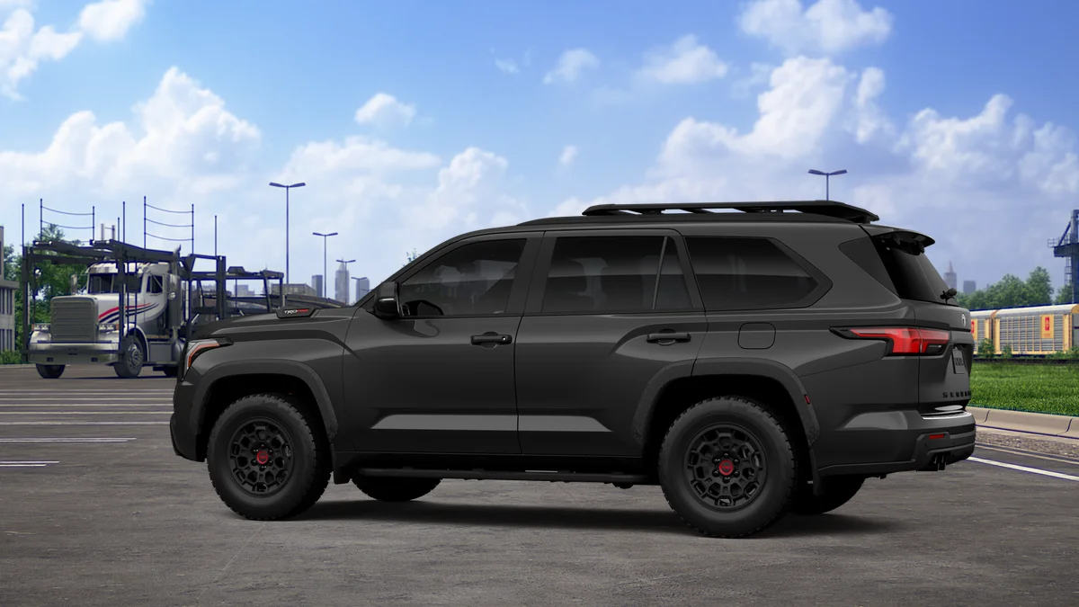 New 2026 Magnetic Gray Metallic Toyota TRD Pro image 7
