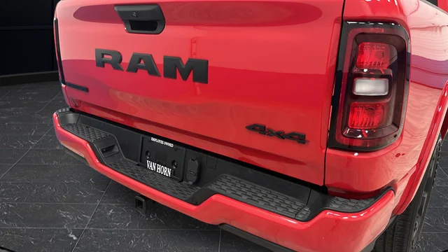 Used 2025 Flame Red Clearcoat Ram Big Horn/Lone Star image 38