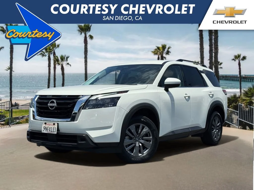 Used 2024 White Nissan SV image 1