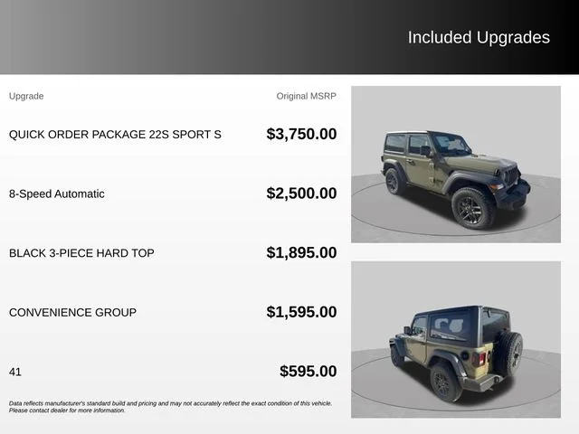 New 2026 41 Exterior Paint Jeep Sport S image 4