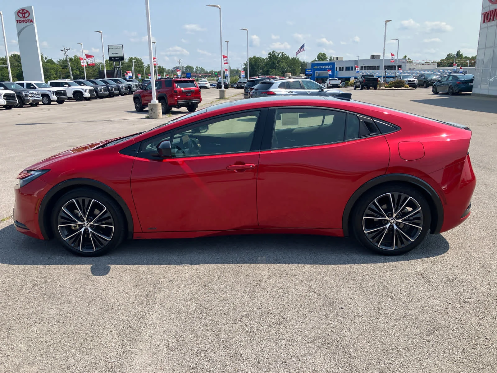 Certified Used 2024 Supersonic Red Toyota XLE image 6