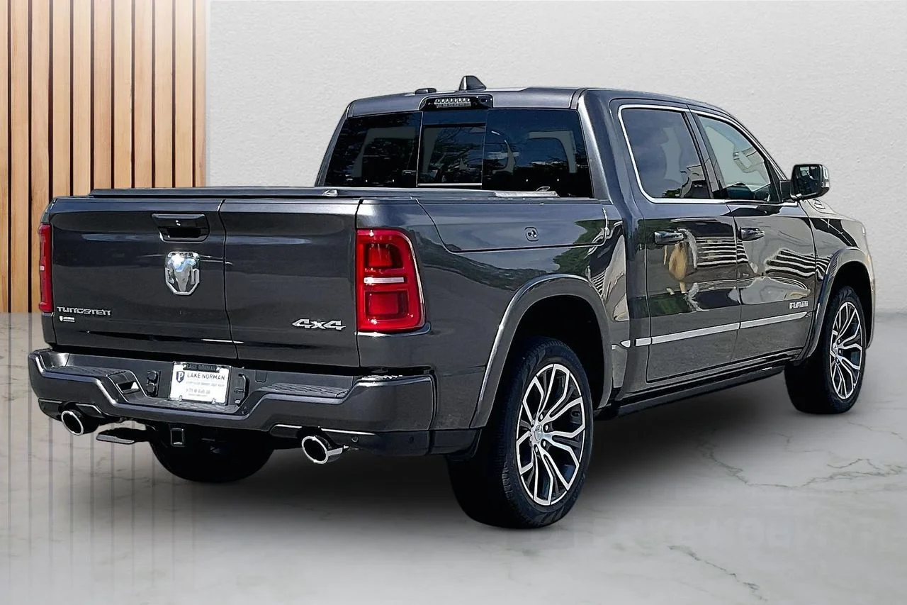 New 2026 Granite Crystal Metallic Clear-Coat Exterior Paint RAM Tungsten image 9