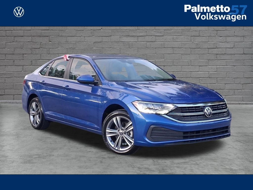 Used 2024 Blue Volkswagen 1.5T SE image 1
