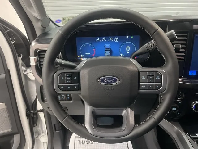 New 2026 Star White Metallic Tri-Coat Ford Lariat image 16