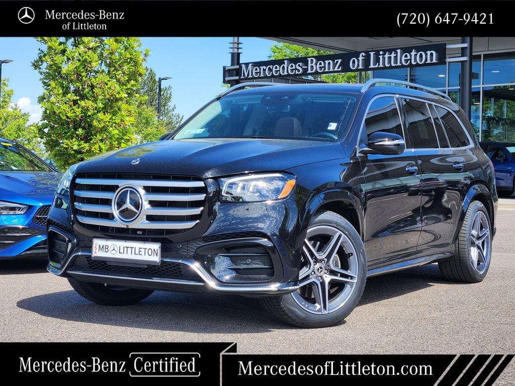 Certified Used 2024 Black Mercedes-Benz GLS 450 image 1