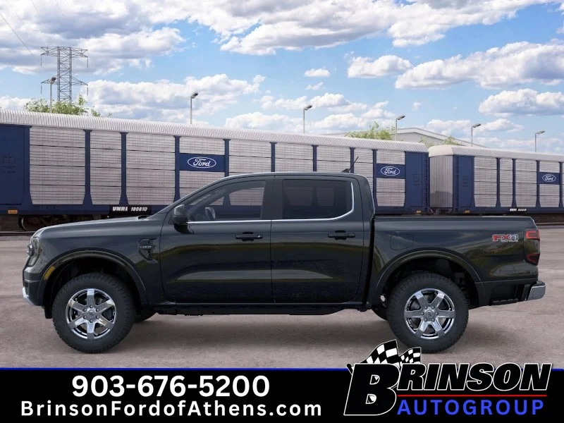New 2026 Shadow Black Ford LARIAT image 3