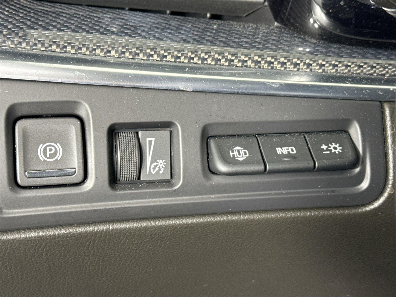Used 2024 Stellar Black Metallic Cadillac AWD Sport image 16
