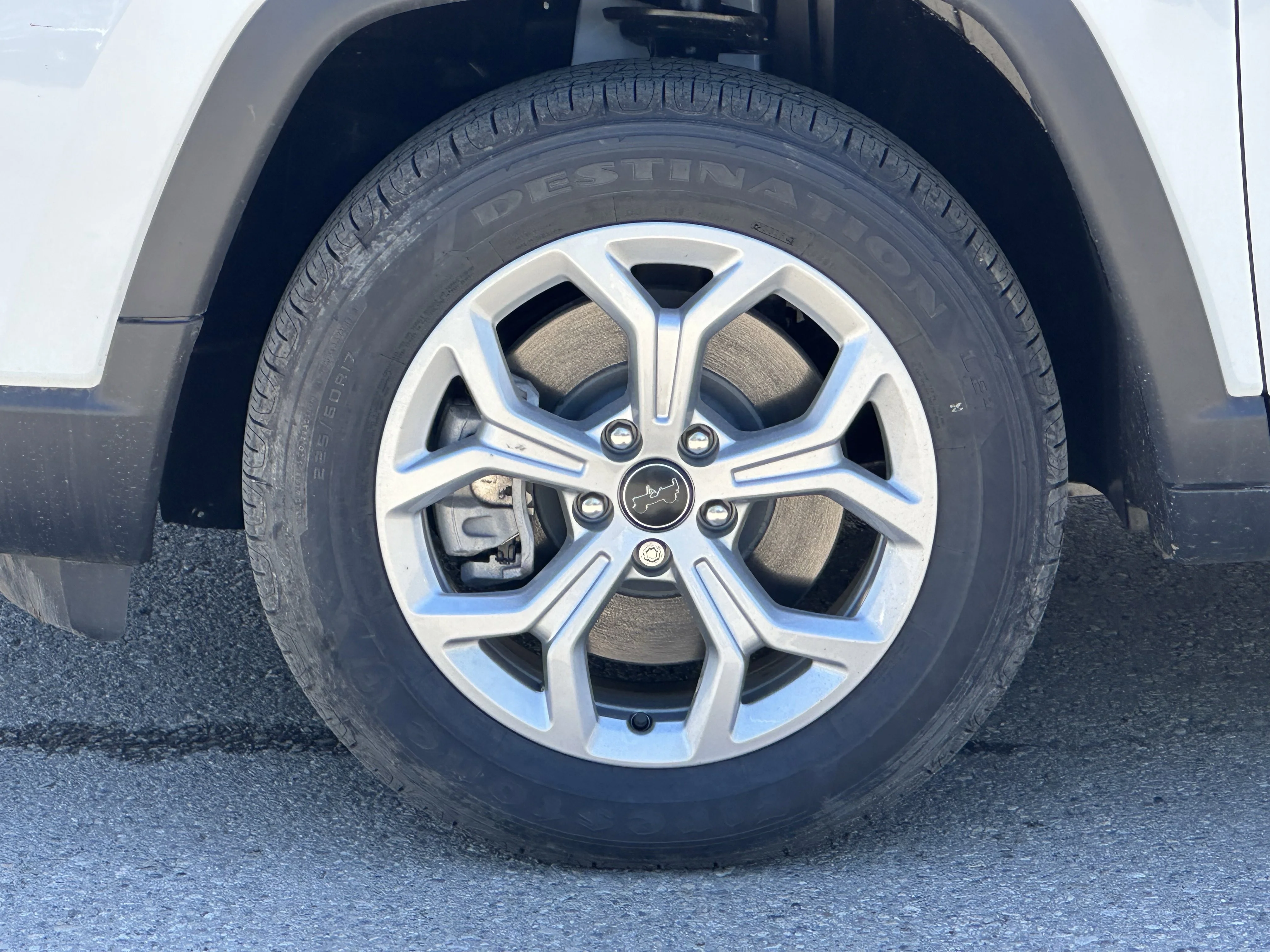 Certified Used 2026 Bright White Jeep Sport image 6