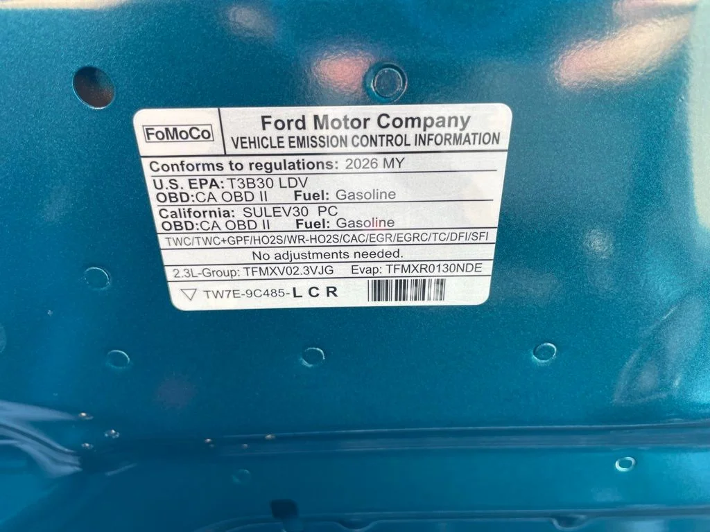 New 2026 Adriatic Blue Metallic Ford EcoBoost® Premium Fastback image 28