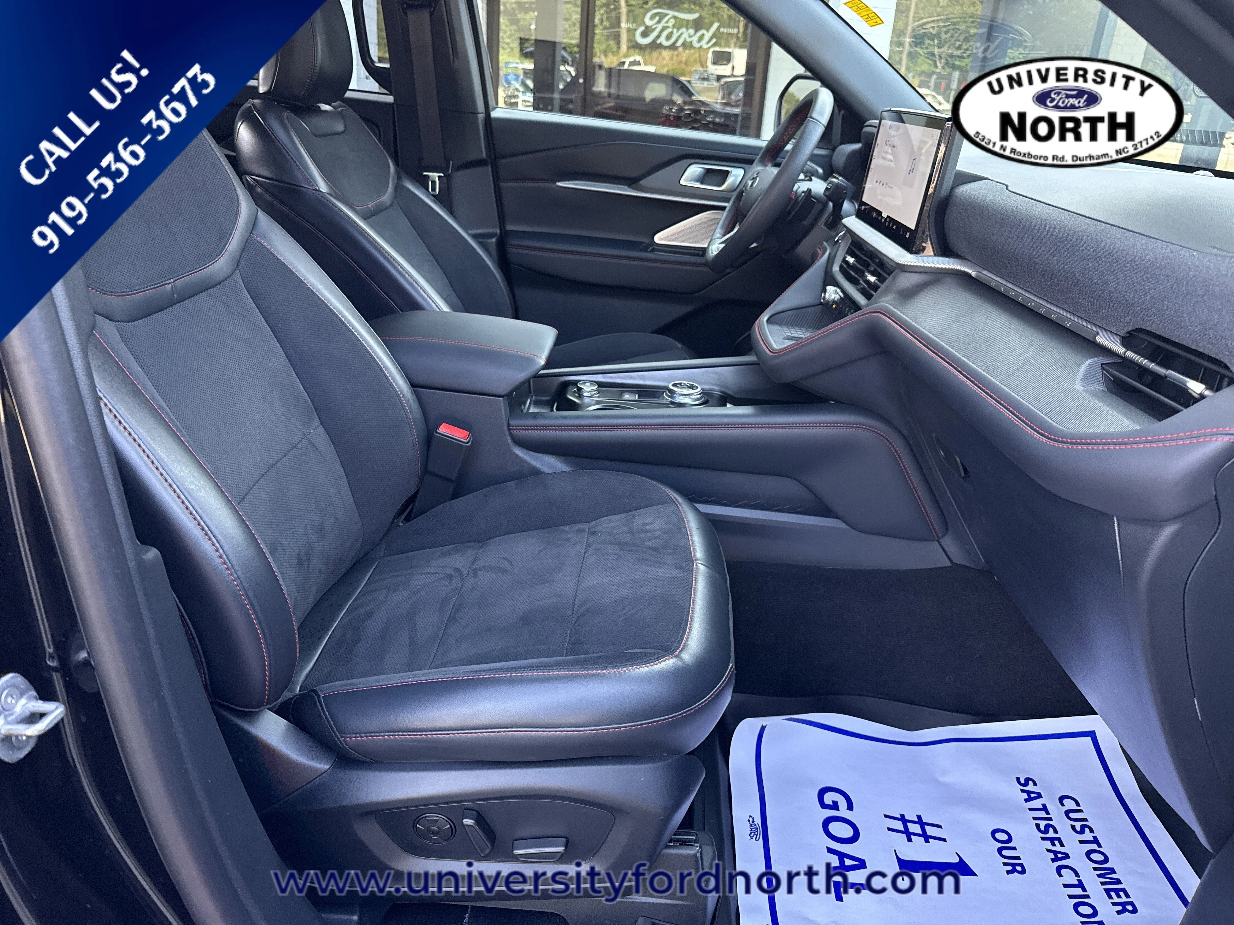 Used 2025 Agate Black Metallic Ford ST image 37